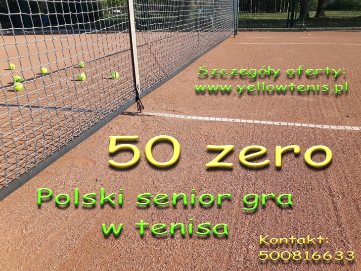 50 zero – Polski senior gra w tenisa