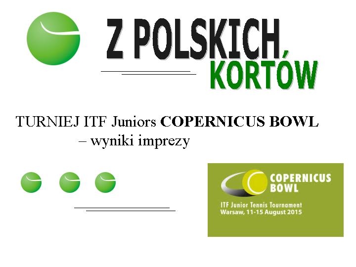 # Legia Warszawa # Copernicus Bowl # ITF juniors